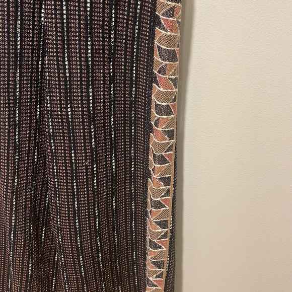NWT Urban Outfitters Lurex Metallic Wide Leg Pants XS New Year’s Eve holiday - Picture 5 of 8